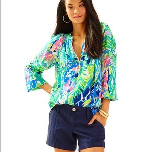 Lilly Pulitzer Navy Callahan Short